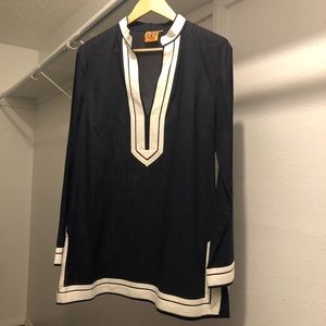 Tory Burch Dark Navy Tunic